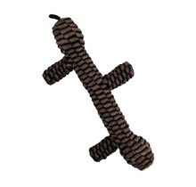 Braided 9" Stick - Chocolate Brown