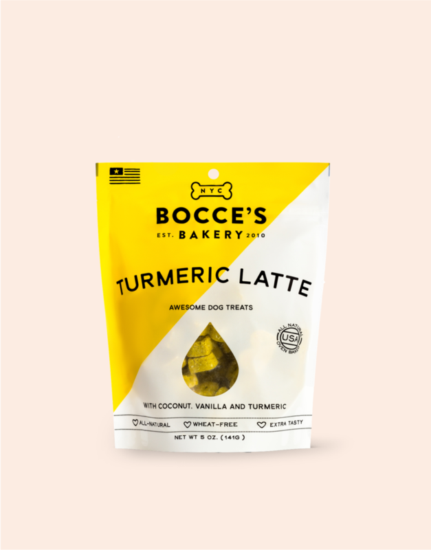 Bocce's Bakery Turmeric Latte Biscuits 5oz