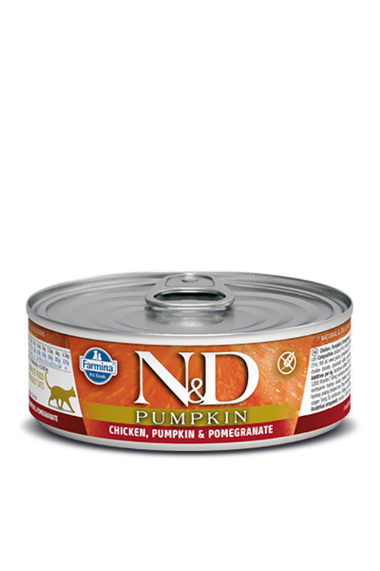 Farmina N&D Pumpkin Cat Food Canned Chicken & Pomegranate 2.8oz