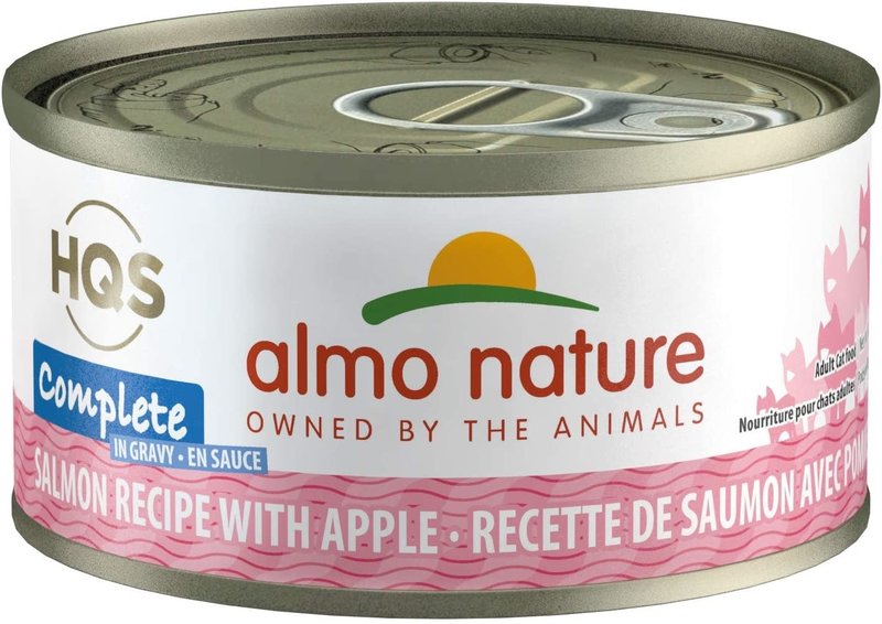 Almo Nature HQS Complete Salmon with Apple in Gravy 70g