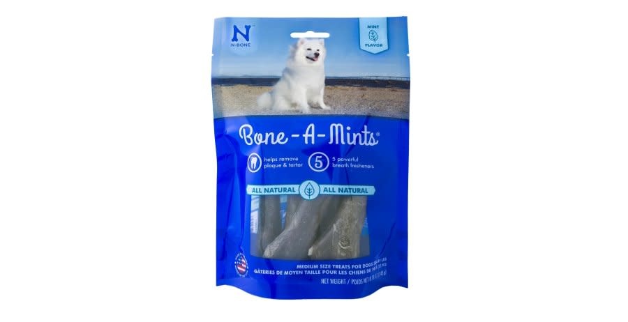 NPIC Natural Dental Bones For Dogs Medium (6 Units)