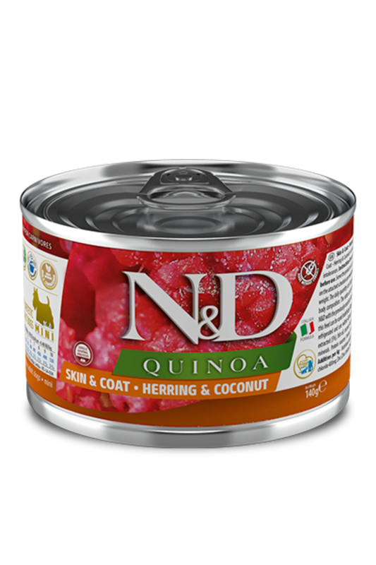 Farmina N&D Quinoa Skin & Coat - Herring & Coconut