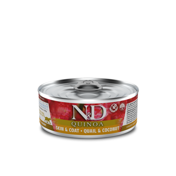 Farmina N&D Quinoa Cat Skin & Coat - Quail & Coconut