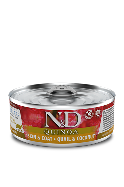 Farmina N&D Quinoa Cat Skin & Coat - Quail & Coconut