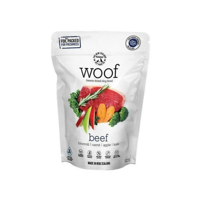 The New Zealand Natural Pet co. Woof Beef