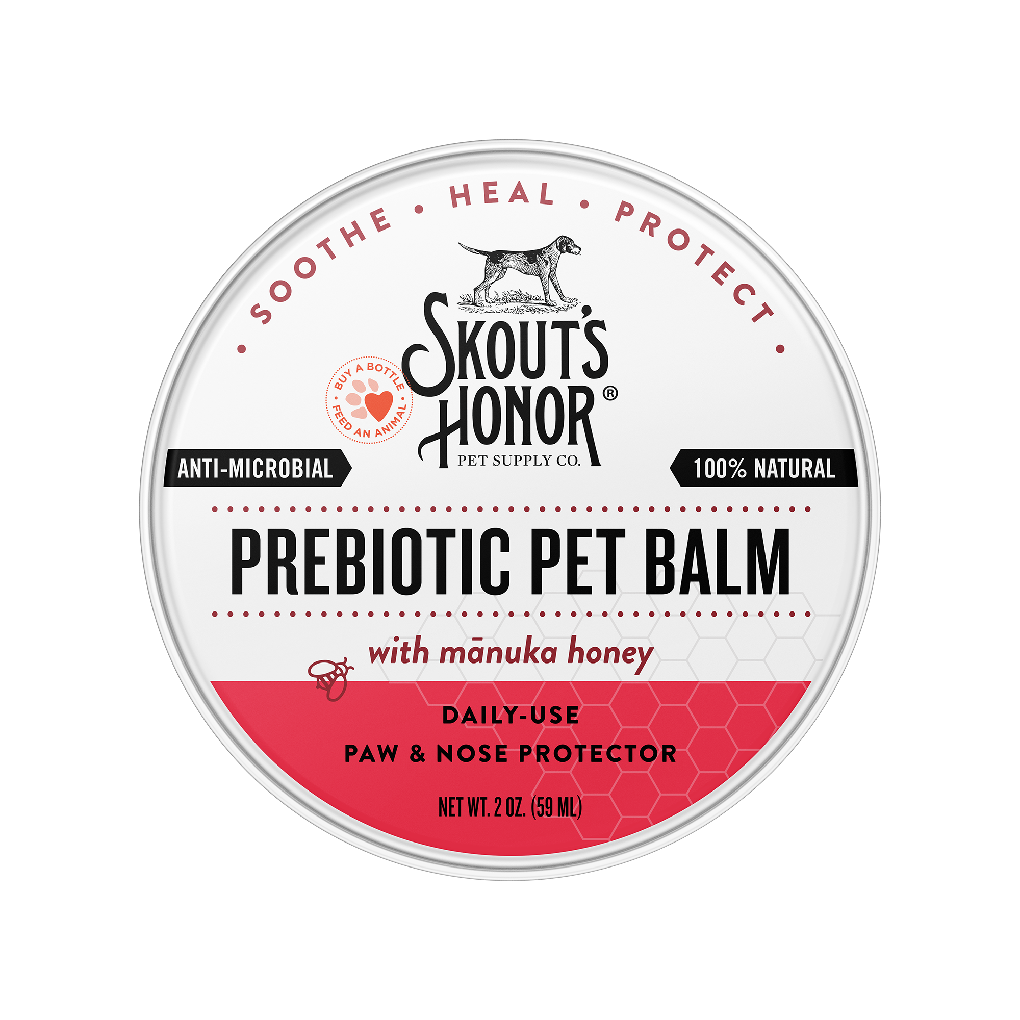Skout's Honor Skouts Prebiotic.Paw & Nose Balm 2oz