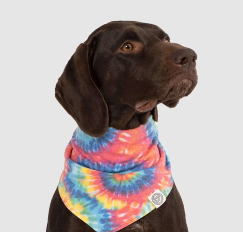 Canada Pooch Follow Me Bandana Tie-Dye