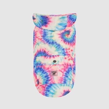 Canada Pooch Pick Me Poncho Tie-dye