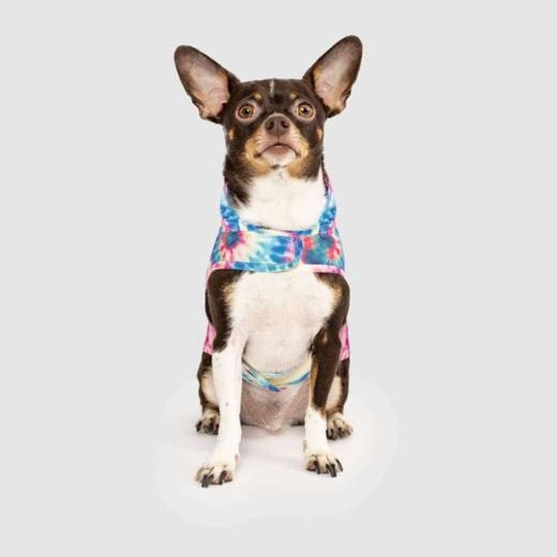 Canada Pooch Pick Me Poncho Tie-Dye