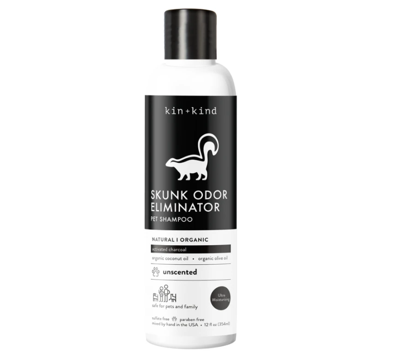Kin+Kind Skunk Odor Eliminator - Pet Shampoo - 12oz