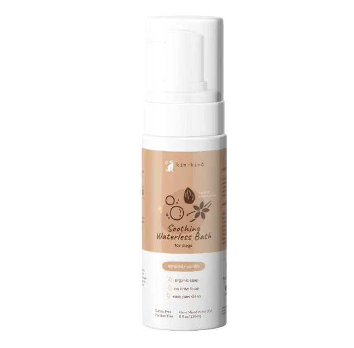 Kin+Kind Soothing Waterless Bath - Almond+Vanilla - 8oz