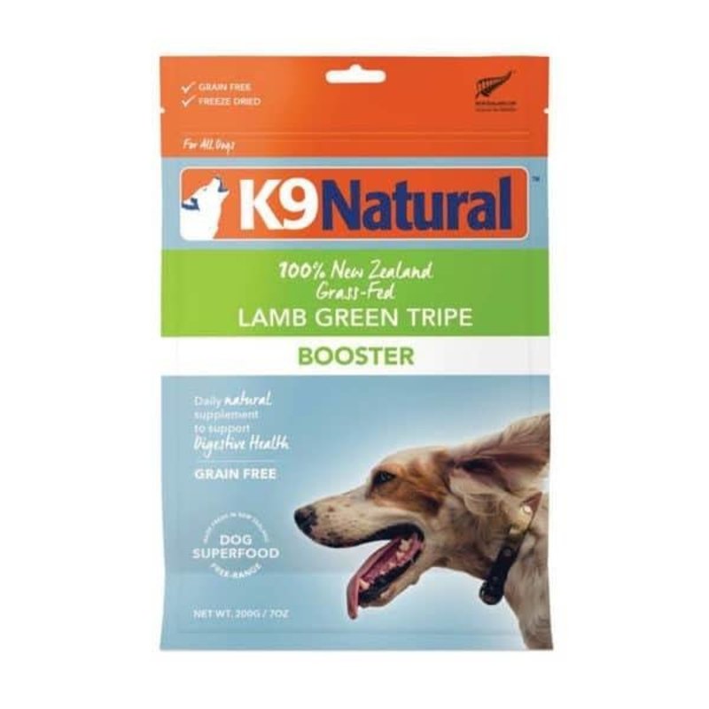 K9 Naturals Lamb Green Tripe Freeze Dried Booster 200g