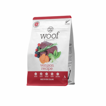 The New Zealand Natural Pet co. Woof Air Dried Venison