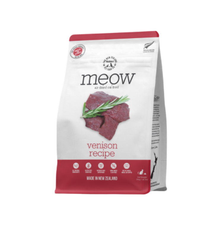 The New Zealand Natural Pet co. Meow Air Dried Venison
