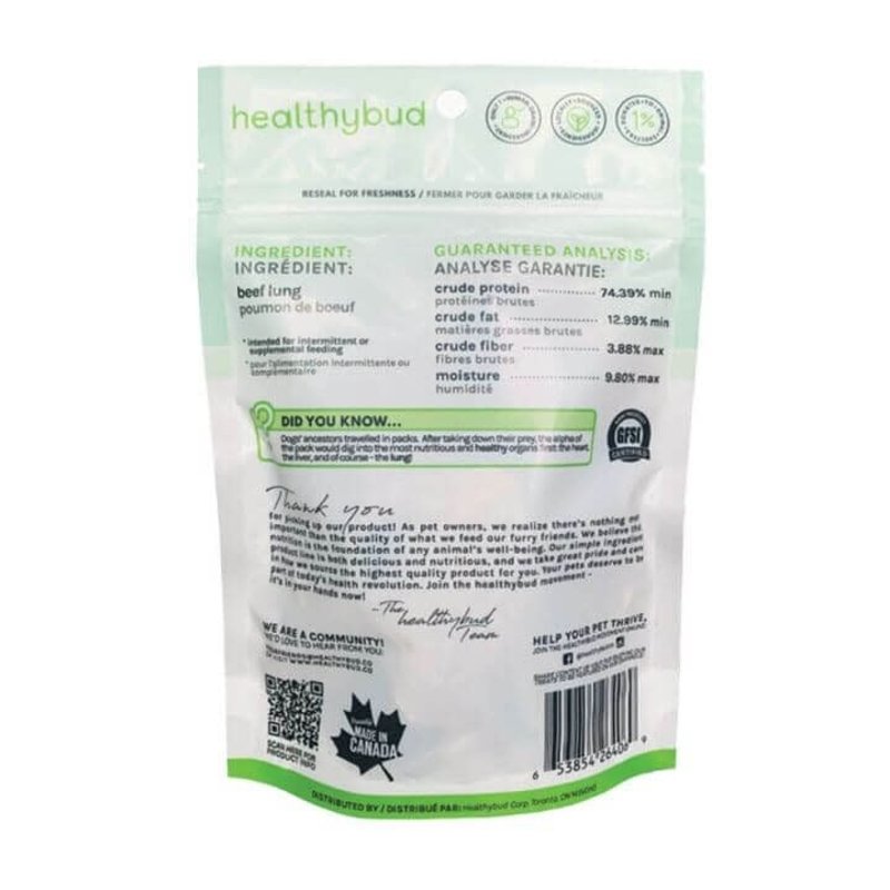 HealthyBud Pure Beef Lung
