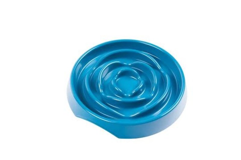 Messy Cats Interactive Slow Feeder Bowl  Blue (1,75 cup)