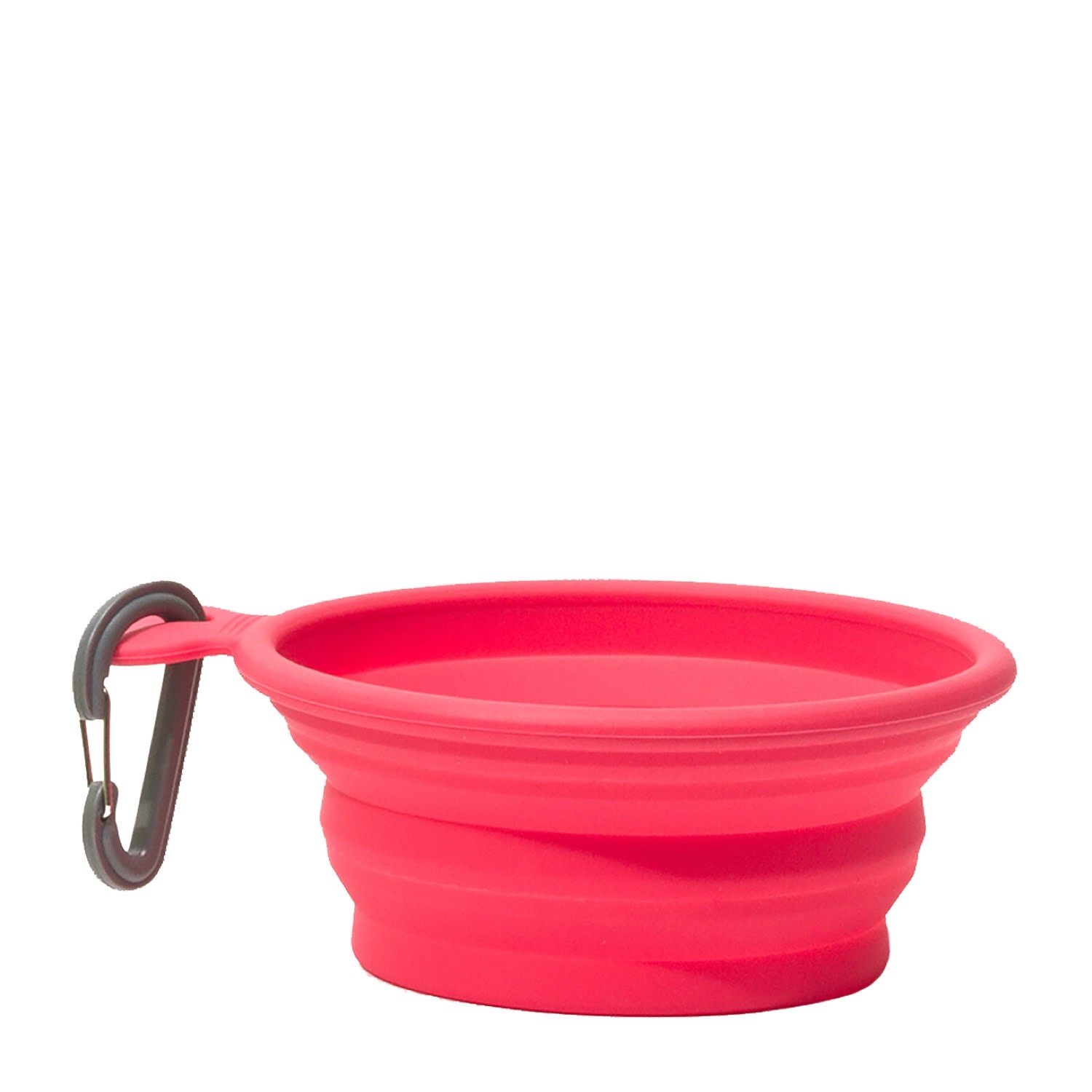 Messy Mutts Silicone Collapsible Bowl Red