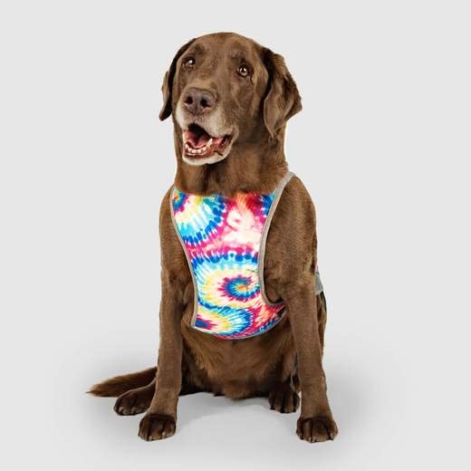 Canada Pooch Chill Seeker Cooling Vest TieDye