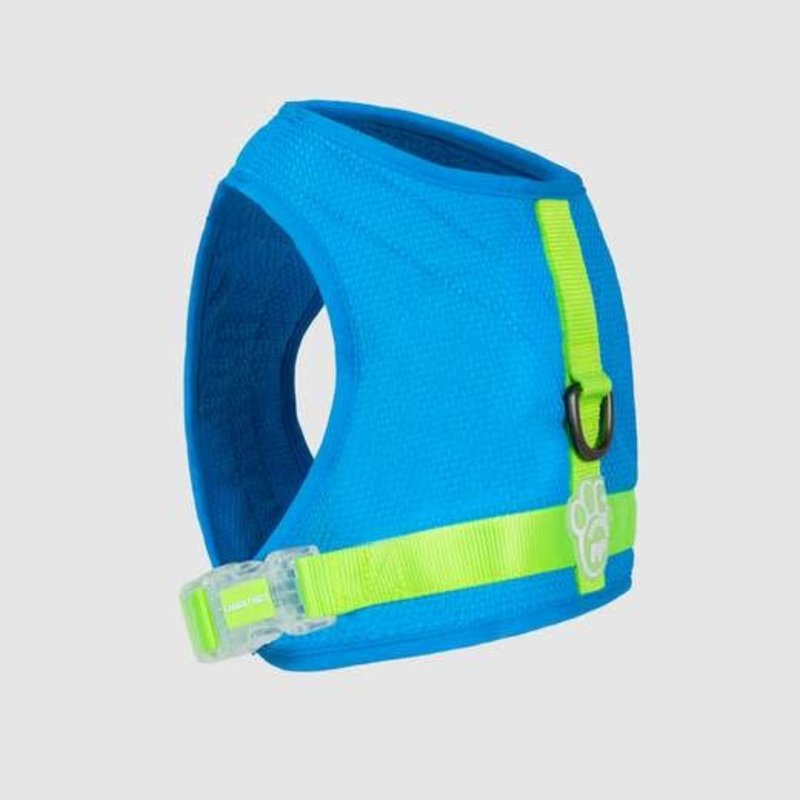 Canada Pooch Chill Seeker Cooling Harness Blue