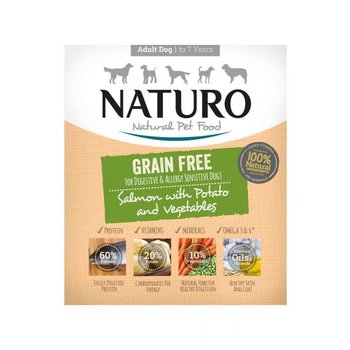 Naturo Pet Food Adult Dog - Grain Free Salmon & Potato with vegetables