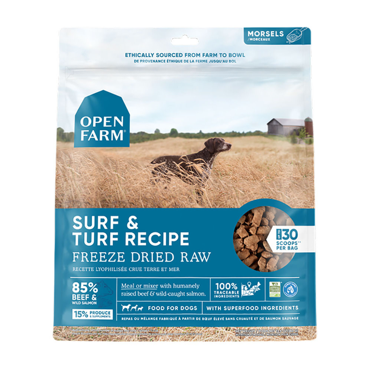Open Farm Open Farm Dog Freeze Dried Surf & Turf Recipe