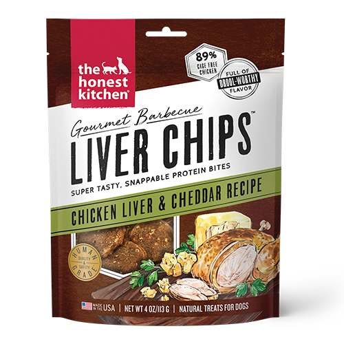 The Honest Kitchen BBQ Chicken Liver & Cheddar 4oz