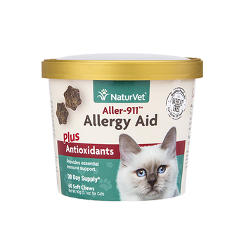 NaturVet Allergy Aid for Cats 60ct