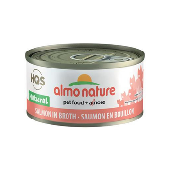 Almo Nature HQS Natural Cat Salmon in Broth