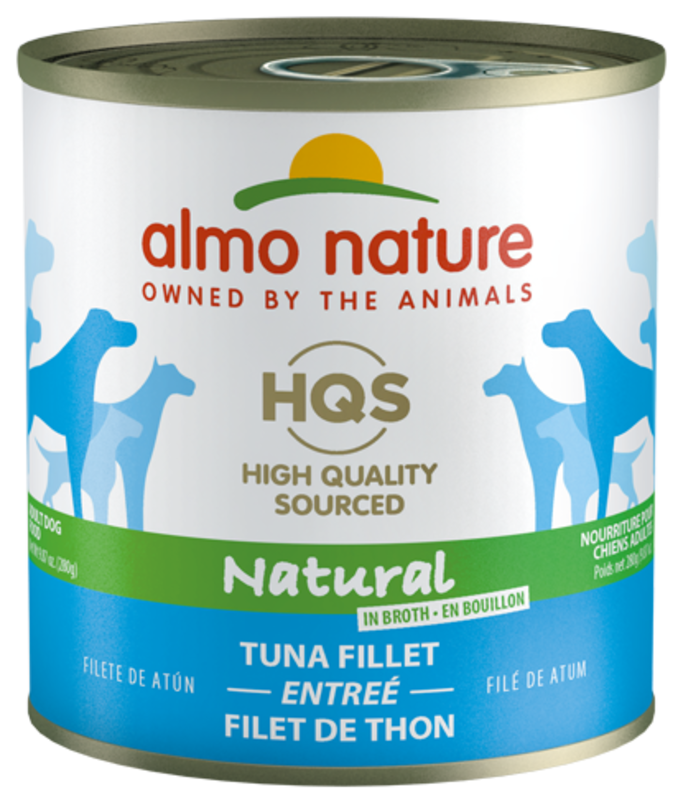 Almo Nature HQS Adult Dog Food Entree Tuna Fillet 80g