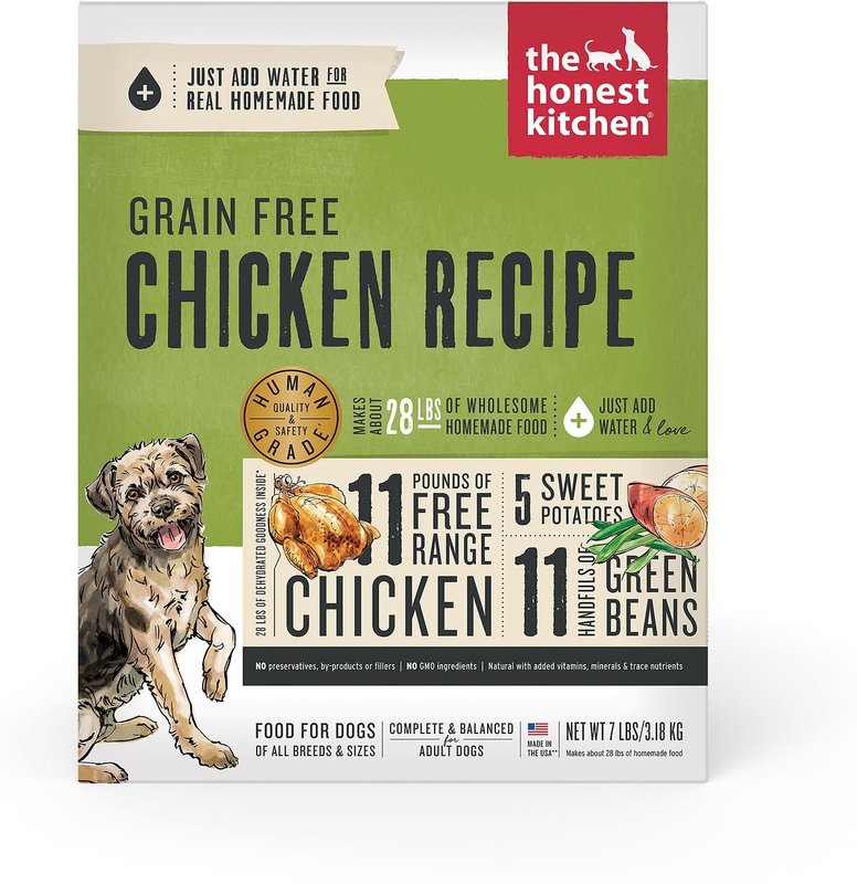 The Honest Kitchen Grain Free  Chicken  Recipe