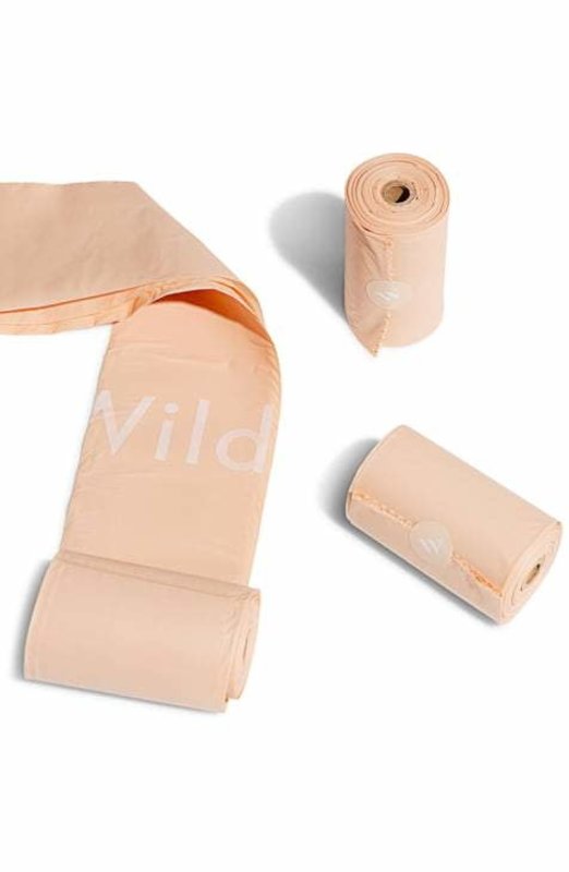 Wild One Poop Bags Box Tan - Roll 60 count