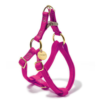 Found My Animal Magenta Cotton Cat & Dog Harness