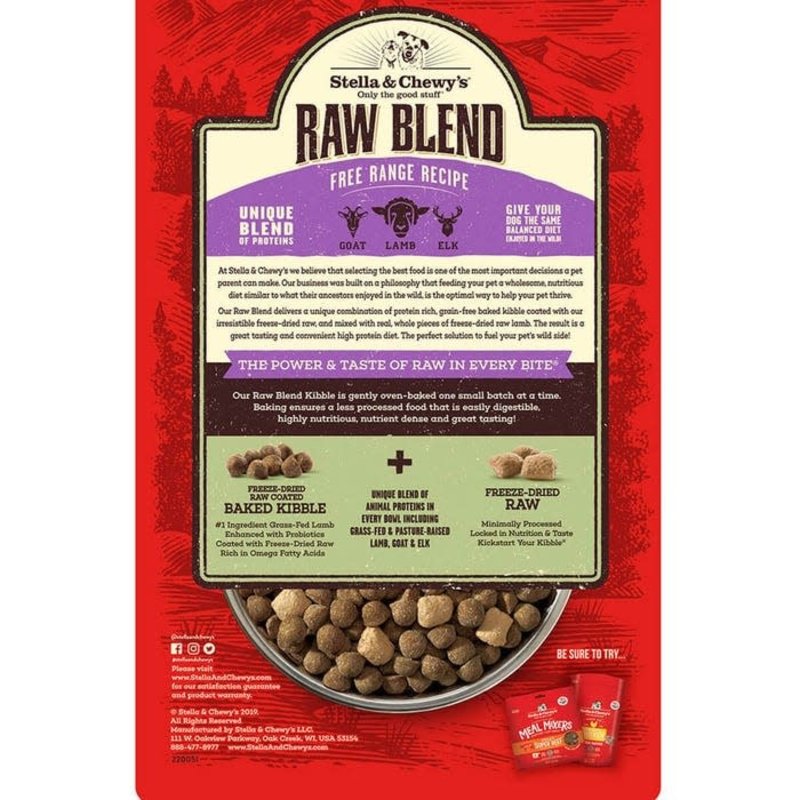 Stella & Chewy's Raw Blend - Free Range Recipe