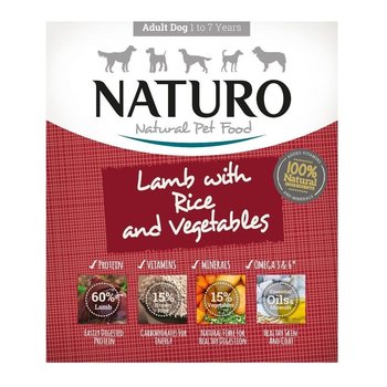 Naturo Pet Food Naturo Canine Mini Adult Lamb & Rice with Veg