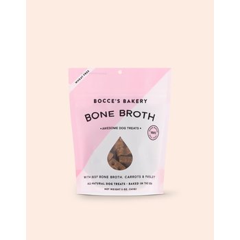 Bocce's Bakery Bone Broth With Beef Bone Broth, Carrots & Parsley Dog Treats 5oz