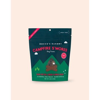Bocce's Bakery Bocce's Bakery - Campfire S'Mores Peanut Butter, Carob & Vanilla Recipe Dog Treats 6oz