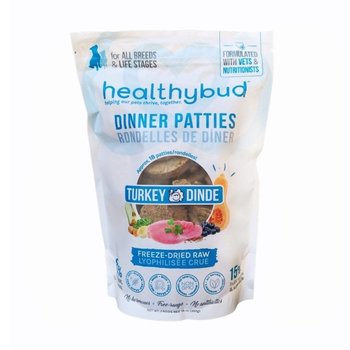 HealthyBud Turkey Meal Patties 14oz