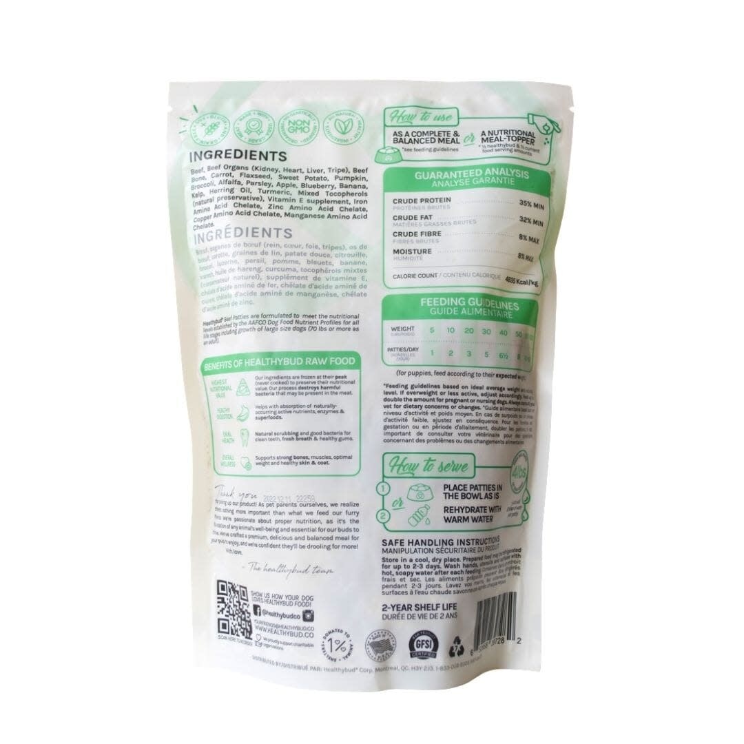 HealthyBud Copy of Turkey Patties 4oz