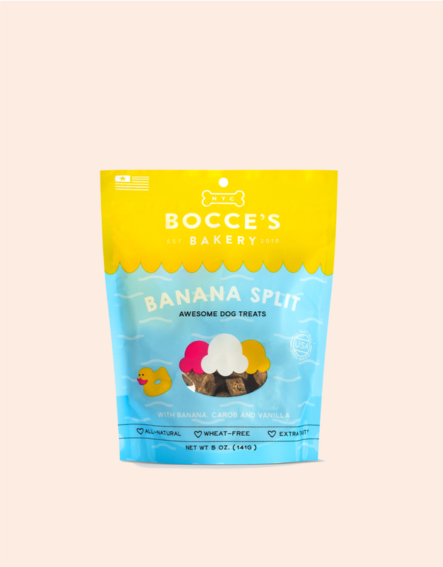 Bocce's Bakery Banana Split Biscuits - 5oz