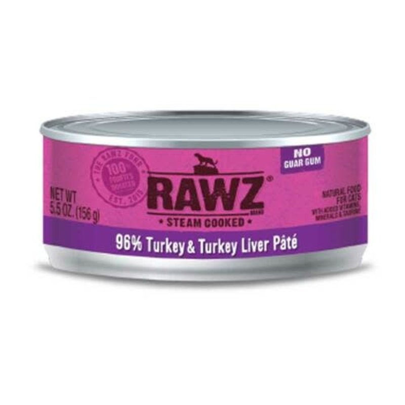 Rawz Natural PetFood Rawz Cat 96% Turkey & Turkey Liver