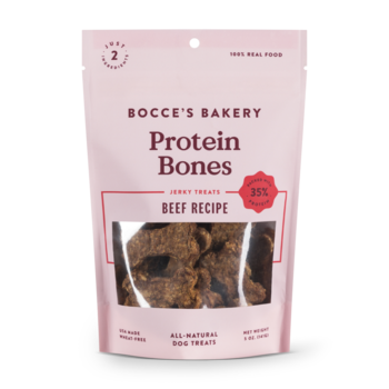 Bocce's Bakery Beef Protein Bones - 5oz