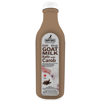 Happy Days Goat Milk Kefir with Carob 975ml