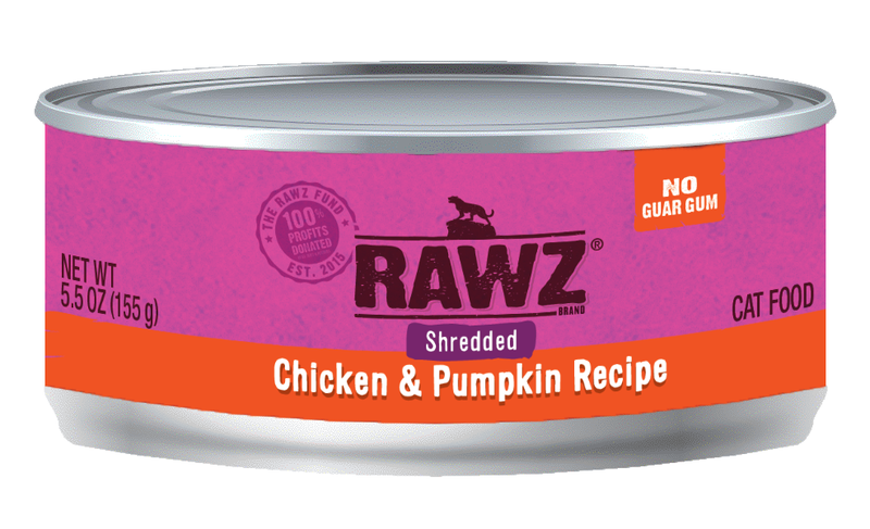 Rawz Natural PetFood Rawz Cat Shredded Chicken & Pumpkin Recipe