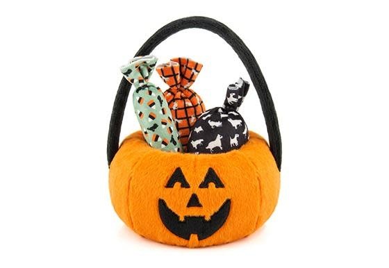 PLAY Plush Toy Halloween Pumpkin Basket