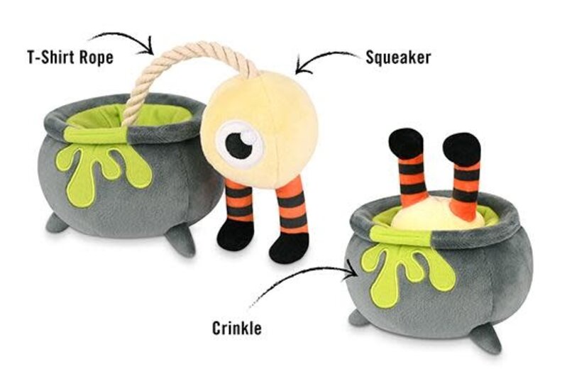 PLAY Plush Toy Halloween - PupsPotion Cooking Pot