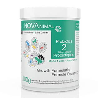 NovAnimal Growth Formulation 0-1yr 100g