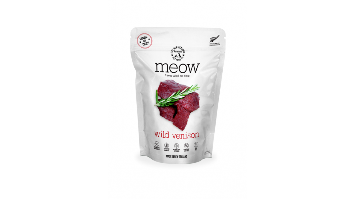 The New Zealand Natural Pet co. Meow Venison