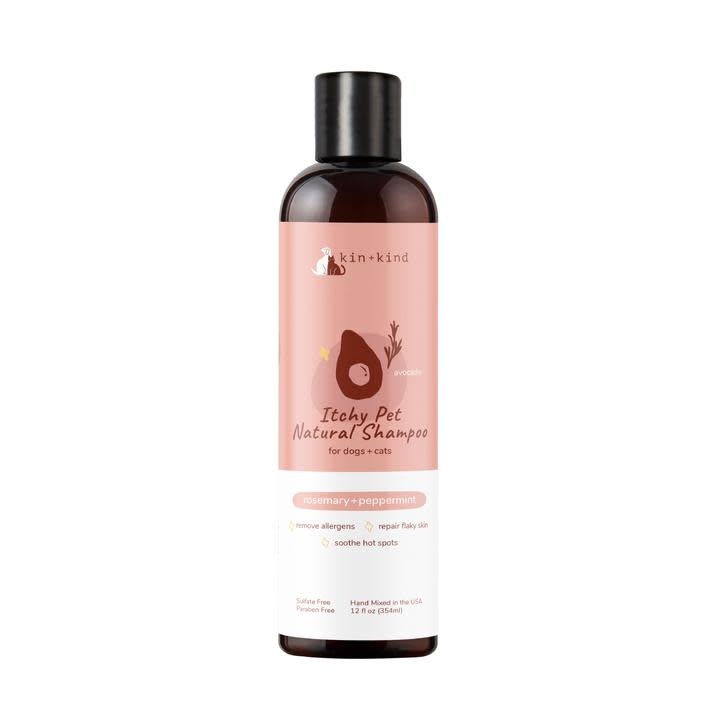 Kin+Kind Anti-Itchy Pet Shampoo - Rosemary 12oz