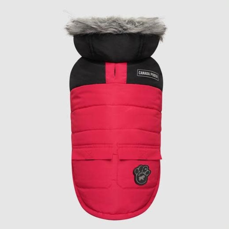 Canada Pooch True North Parka - Red