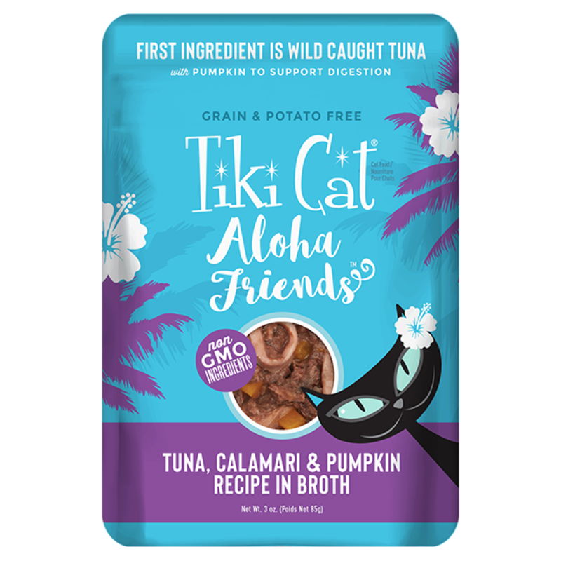 Tiki Cat Aloha Friends - Tuna, Calamari & Pumpkin